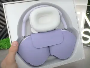 ЛУЧШИЕ AirPods MAX 2 Type-C Purple на Airoha 1561M С ГИРОСКОПОМ и ДОСТАВКОЙ