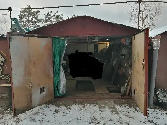 Гараж металлический