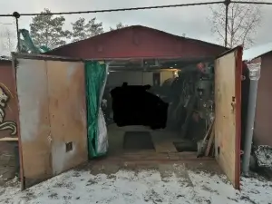 Гараж металлический