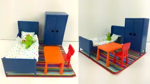 IKEA HUSET Мебель кукольная для спальни