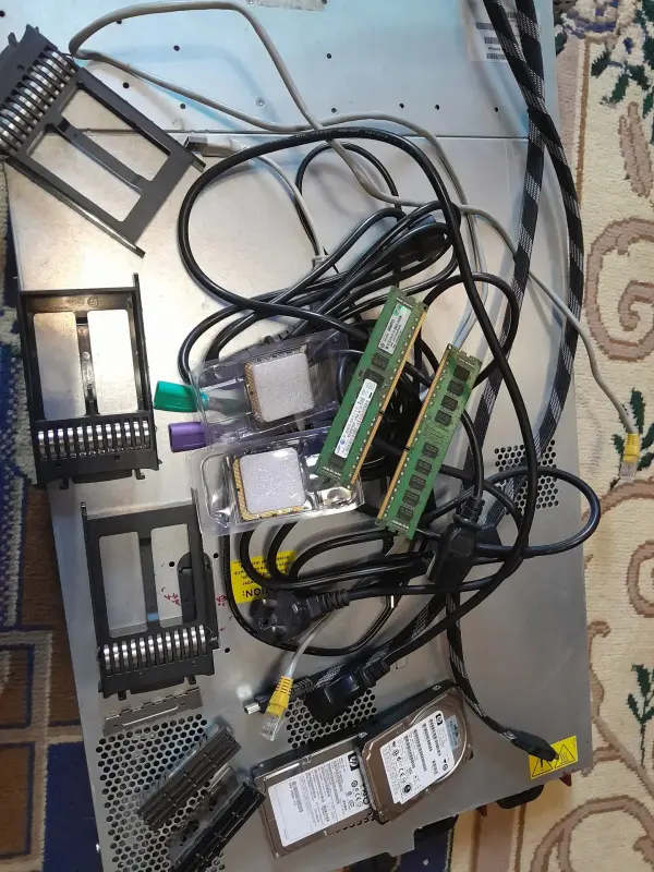 Сервер hp proliant dl360 g7 2x xeon x5675 60gb ram