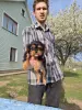 Девочка Кавалер кинг чарльз спаниель
