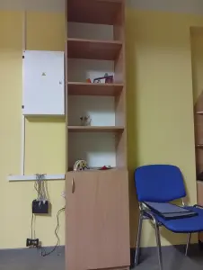 Супер компактный стеллаж-витрина