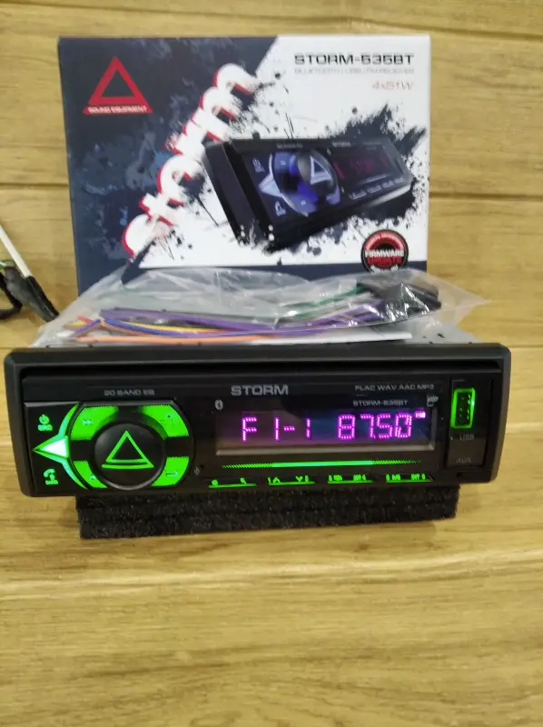 USB-магнитола Aura Storm-535BT блютуз