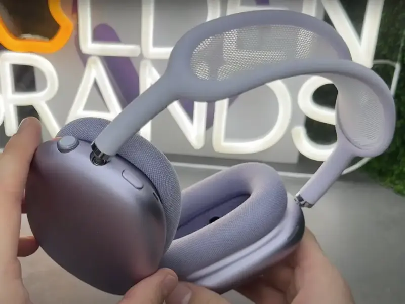 ЛУЧШИЕ AirPods MAX 2 Type-C Purple на Airoha 1561M С ГИРОСКОПОМ и ДОСТАВКОЙ