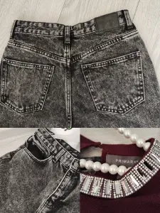 Джинсы Мом / джемпер Primark