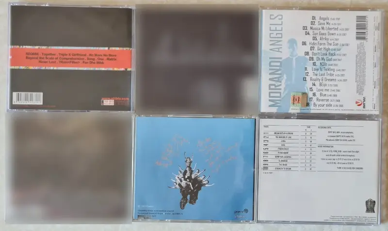 Музыкальные CD диски из личной коллекции