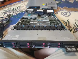 Сервер hp proliant dl360 g7 2x xeon x5675 60gb ram