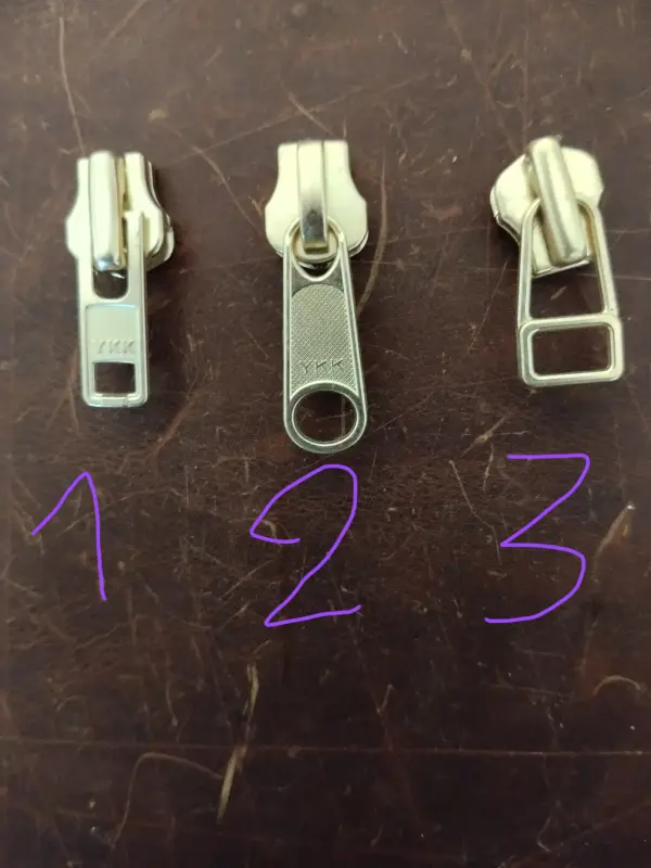 Молния YKK, #3, #5, #8, также бегунки 3,5,8, золото , никель
