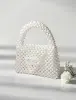 Сумка из жемчужных бусин, ручная работа