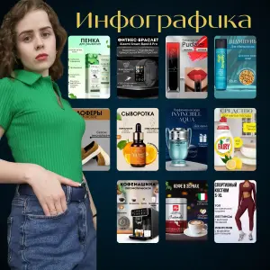 Инфографика для маркетплейсов
