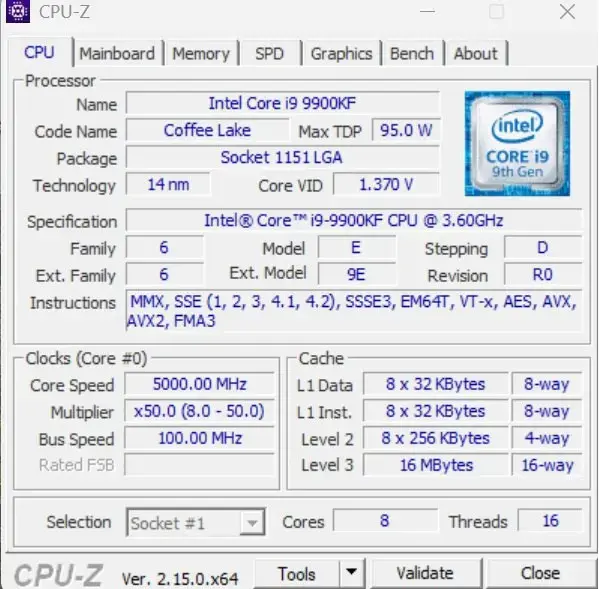 Продам процессор i9 9900kf