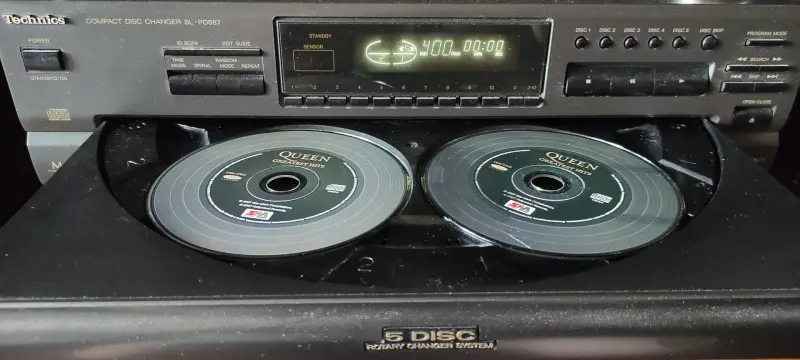 Technics SL-РD887 Compact Disc Changer проигрыватель