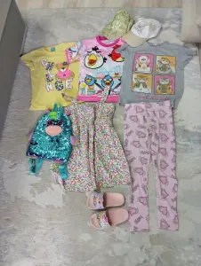 Лот одежды для девочки 6-7 лет