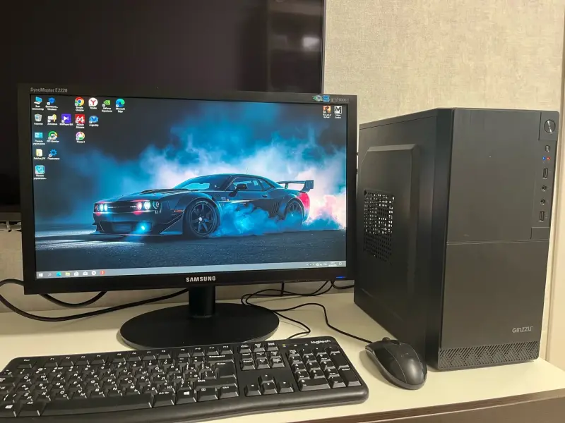 Компьютер игровой Ginzzu i5/GTX1060/SSD/1Tb