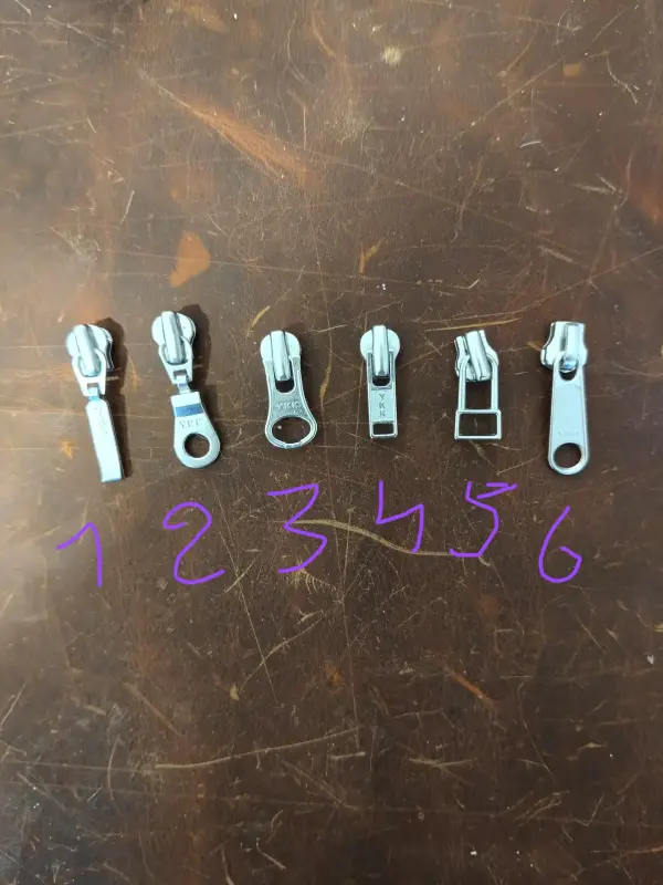 Молния YKK, #3, #5, #8, также бегунки 3,5,8, золото , никель