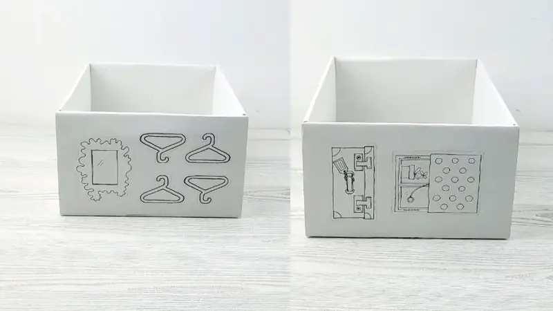 IKEA HUSET Мебель кукольная для спальни