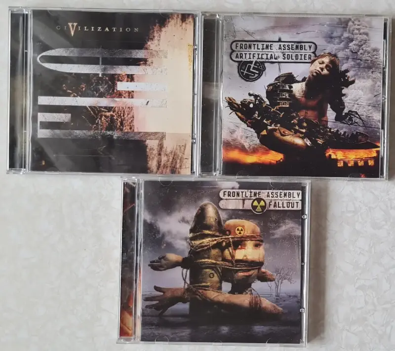 Музыкальные CD диски из личной коллекции