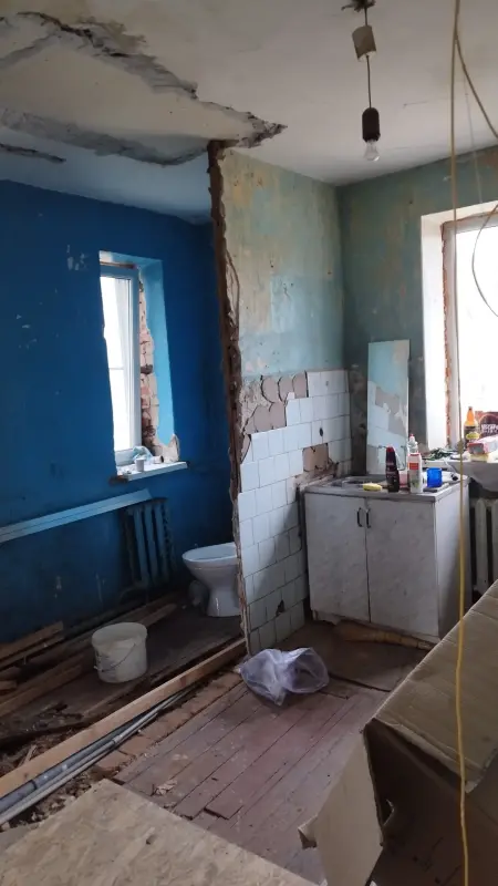 Продается 2х комнатная квартира в поселке Большевик