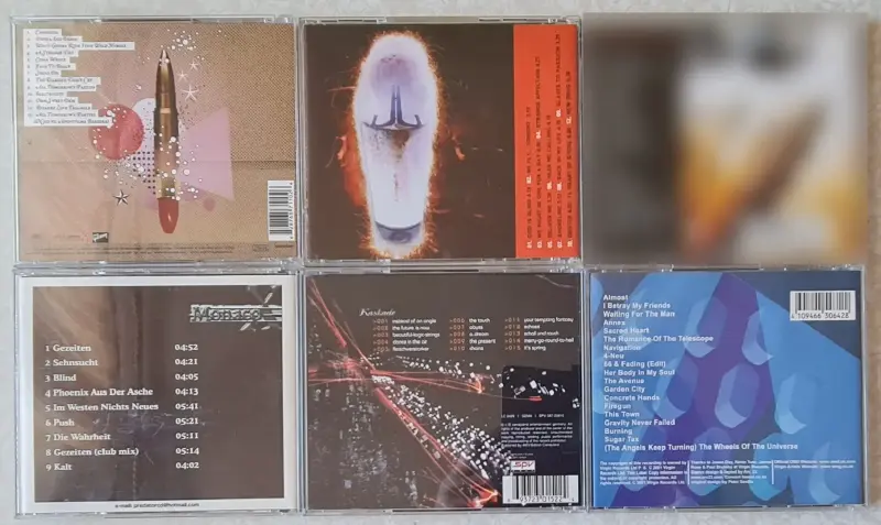 Музыкальные CD диски из личной коллекции