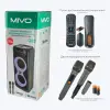 Мощная 1200 Вт караоке Bluetooth колонка Mivo MD-653 + 2 микрофона - Вся Беларусь - 203017 - Доска объявлений Kupika.by