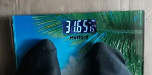 Весы напольные Hofford BS-10– на запчасти (сломаны  3-и опорные  ножки)