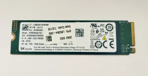 Накопитель SSD M.2 NVMe SKHynix, WDC, 256Gb, 100% здоровья