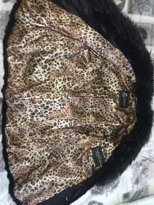 Полушубок натуральный женский из мордочек норки