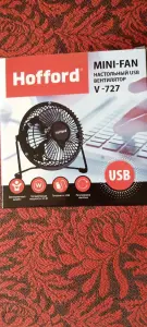 Настольный мини-вентилятор (USB), новый, в упак.
