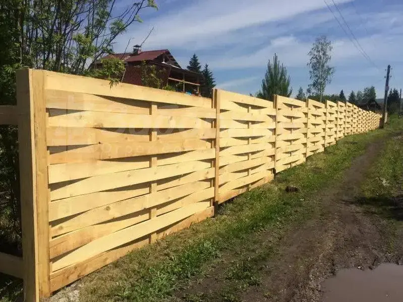 Забор плетёнка