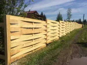 Забор плетёнка