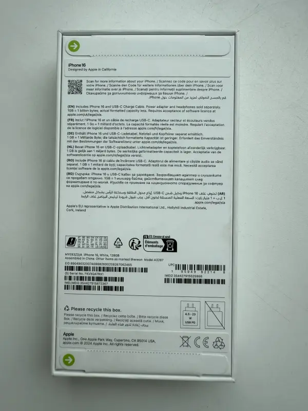 iPhone 16 128GB