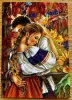 Открытка чистая 10х15 см. Художница Елена Буторина. Прощание.