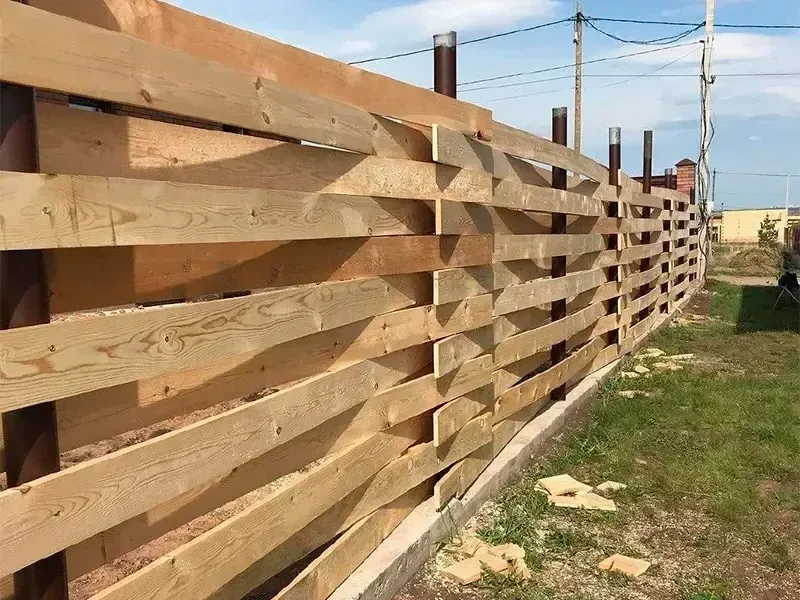 Забор плетёнка