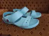 Шлепки с хлястиком для девочки