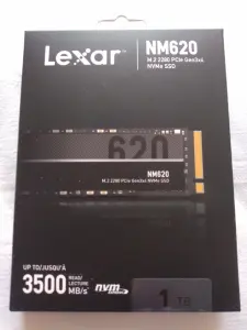 M.2 2280 SSD NVMe Lexar NM620 накопитель