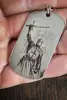 Брелок-жетон с гравировкой