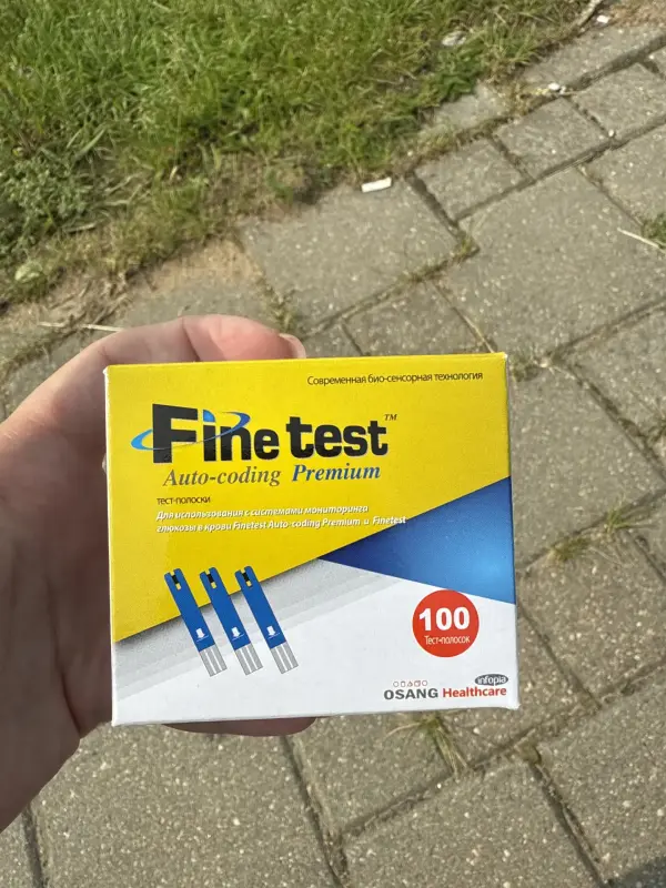 Тест полоски fine test