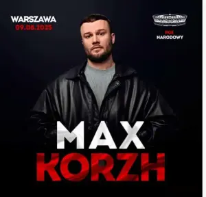 2 билета на концерт Макса Коржа в Варшаве