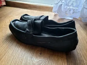 Мужские кожаные мокасины