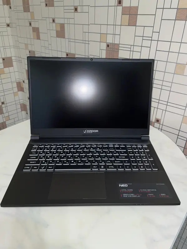 Ardor gaming neo g15, rtx 3060, i7, 16gb ноутбук