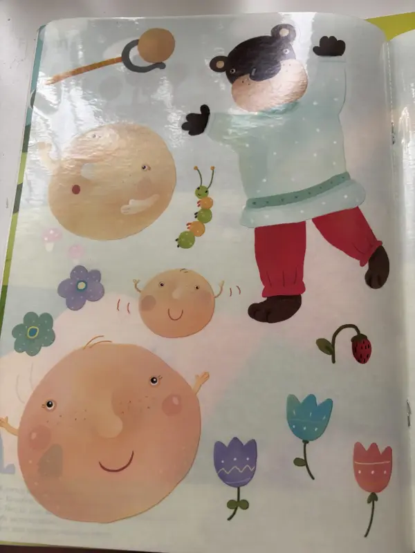 Популярные сказки с наклейками