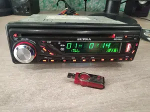 Магнитола CD MP3 USB Supra