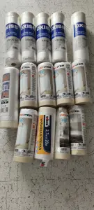 Защитная укрывная плёнка с клейкой лентой!