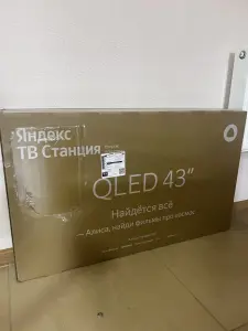 Телевизор Яндекс ТВ Станция QLED 4K UHD 43''