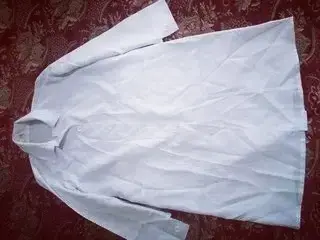 Халат чисто белого цвета