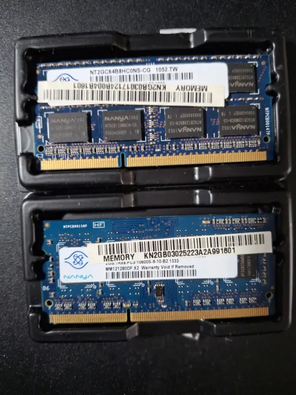 Память для ноутбука 2x4 Gb DDR3 1600МГц