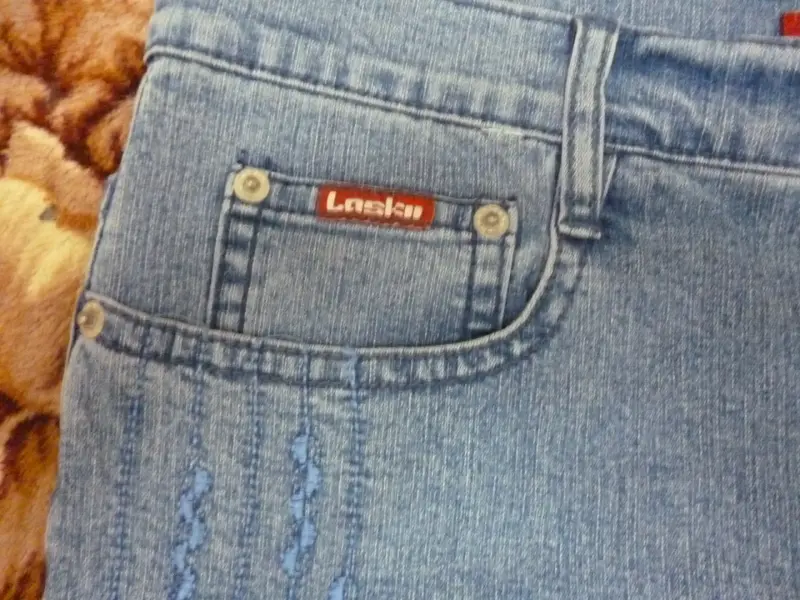 Джинсовые бриджи Loskii