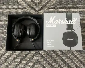 Оригинальные проводные наушники Marshall major III