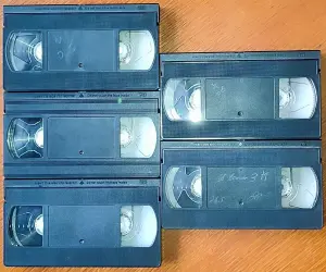 Домашняя коллекция VHS-видеокассет ЛОТ-9